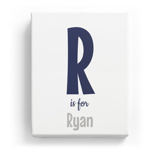 R is for Ryan - Cartoony