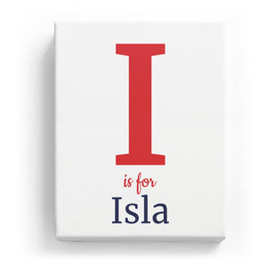 I is for Isla - Classic