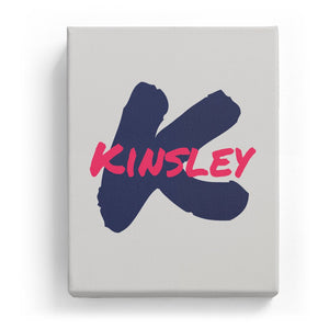 Kinsley Overlaid on K - Artistic