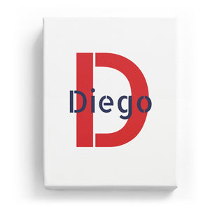 Diego Overlaid on D - Stylistic