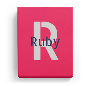 Ruby Overlaid on R - Stylistic