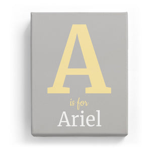 A is for Ariel - Classic