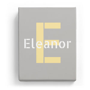 Eleanor Overlaid on E - Stylistic