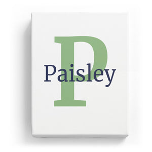 Paisley Overlaid on P - Classic