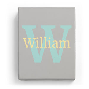 William Overlaid on W - Classic