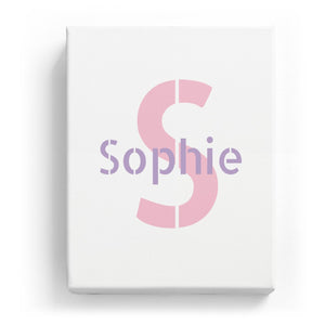 Sophie Overlaid on S - Stylistic
