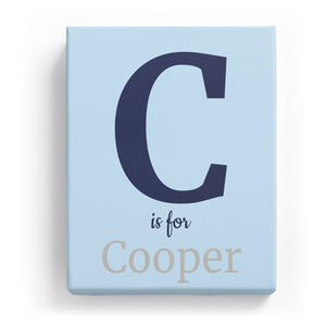 C is for Cooper - Classic
