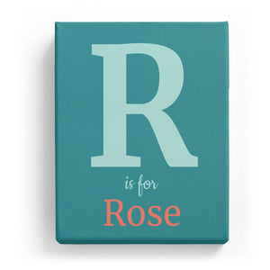 R is for Rose - Classic