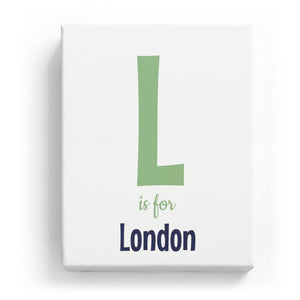 L is for London - Cartoony
