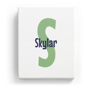 Skylar Overlaid on S - Cartoony