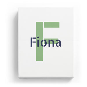 Fiona Overlaid on F - Stylistic