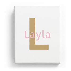 Layla Overlaid on L - Stylistic