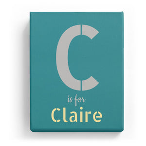C is for Claire - Stylistic