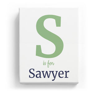 S is for Sawyer - Classic