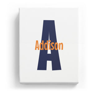 Addison Overlaid on A - Cartoony