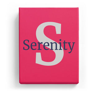 Serenity Overlaid on S - Classic