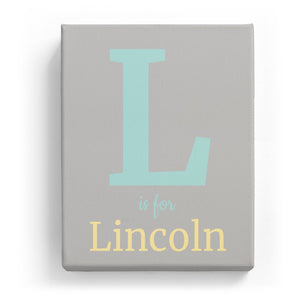 L is for Lincoln - Classic