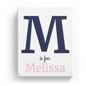 M is for Melissa - Classic