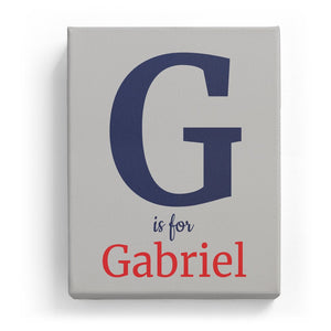 G is for Gabriel - Classic