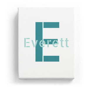 Everett Overlaid on E - Stylistic