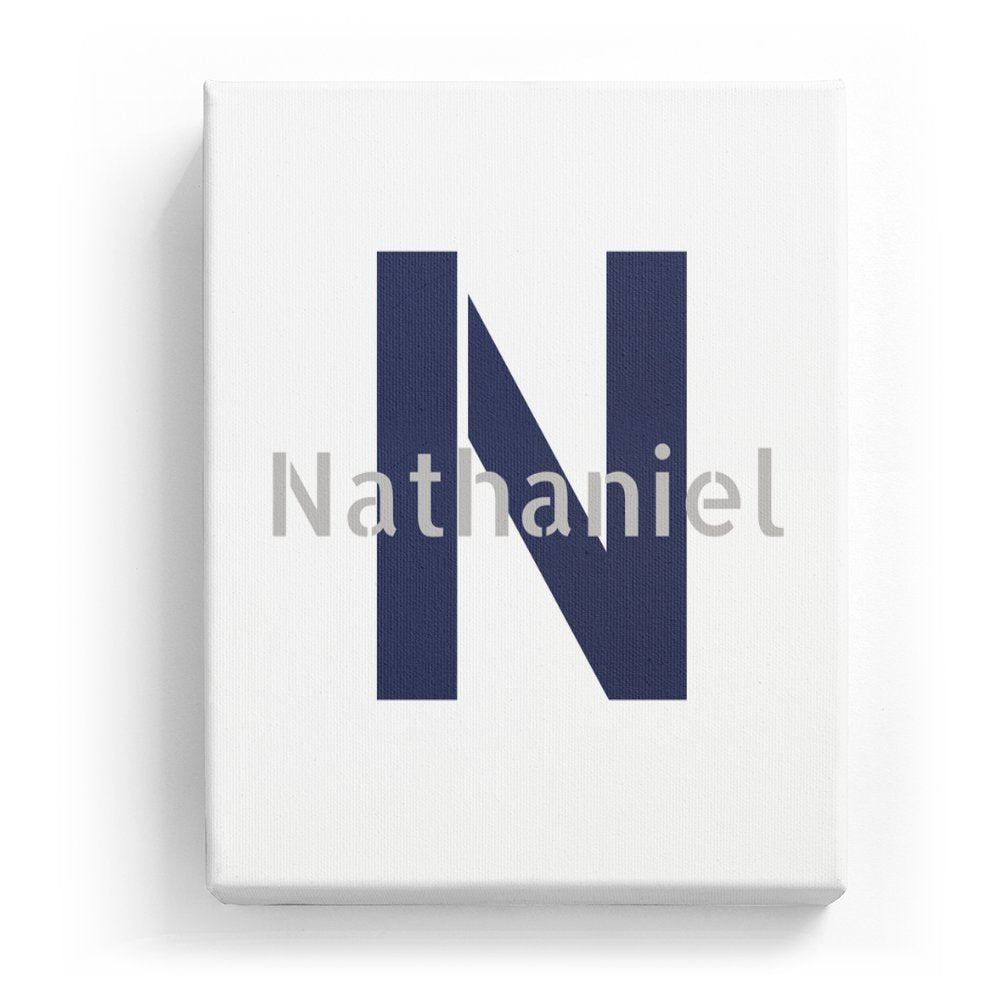 Nathaniel's Personalized Canvas Art