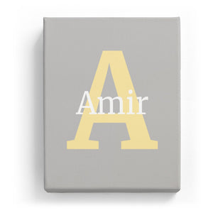 Amir Overlaid on A - Classic