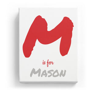M is for Mason - Artistic