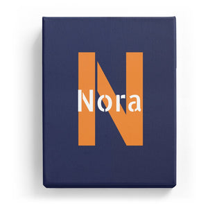 Nora Overlaid on N - Stylistic