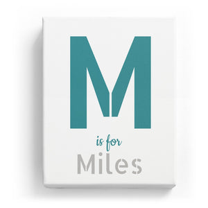 M is for Miles - Stylistic
