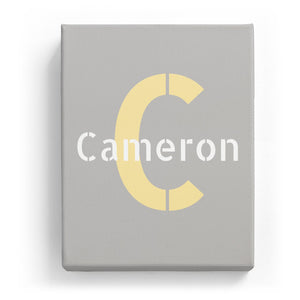 Cameron Overlaid on C - Stylistic