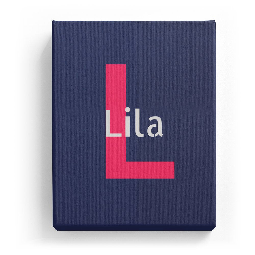 Lila's Personalized Canvas Art
