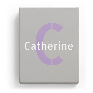 Catherine Overlaid on C - Stylistic