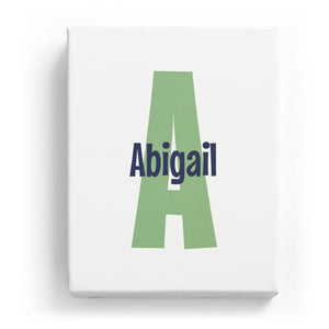 Abigail Overlaid on A - Cartoony