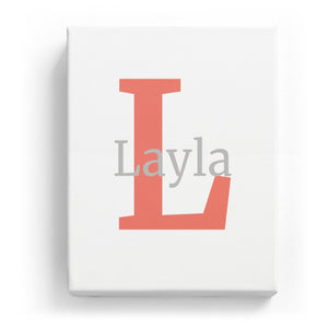 Layla Overlaid on L - Classic