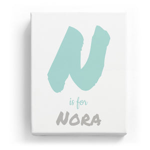 N is for Nora - Artistic