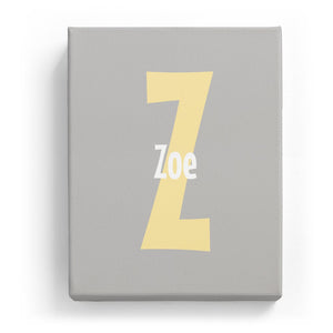 Zoe Overlaid on Z - Cartoony