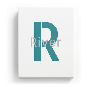 River Overlaid on R - Stylistic