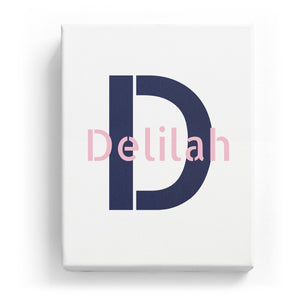 Delilah Overlaid on D - Stylistic