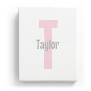 Taylor Overlaid on T - Cartoony