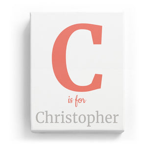 C is for Christopher - Classic