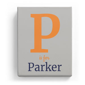 P is for Parker - Classic
