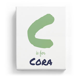 C is for Cora - Artistic