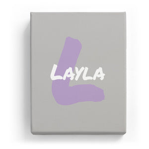 Layla Overlaid on L - Artistic