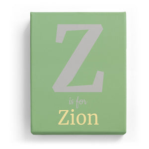 Z is for Zion - Classic