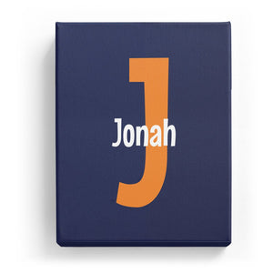 Jonah Overlaid on J - Cartoony