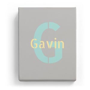 Gavin Overlaid on G - Stylistic