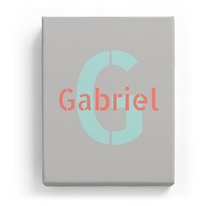 Gabriel Overlaid on G - Stylistic