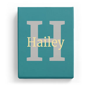 Hailey Overlaid on H - Classic