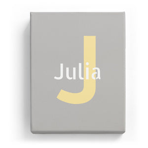 Julia Overlaid on J - Stylistic