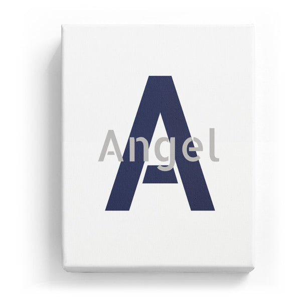 Angel Overlaid on A - Stylistic